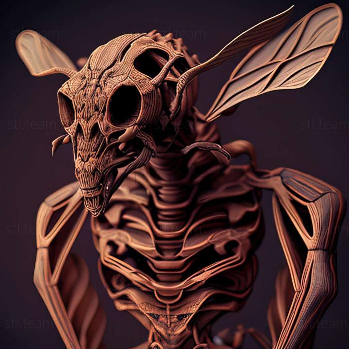 3D модель Odontomachus bauri (STL)